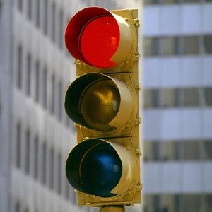 Image result for sitting at a red light
